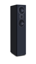 2-Way Floorstanding Loudspeaker With Two 5″ Bass Drivers And A 1″ Softdome Treble Unit - Black