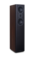 2-Way Floor Standing Loudspeaker with Two 6.5″ Bass Drivers Anda 1″ Softdome Treble Unit - Walnut