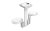 Flexson Ceiling Mount for Two Sonos ERA 100 - White (Pair)