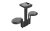 Flexson Ceiling Mount for Two Sonos ERA 100 - Black (Pair)