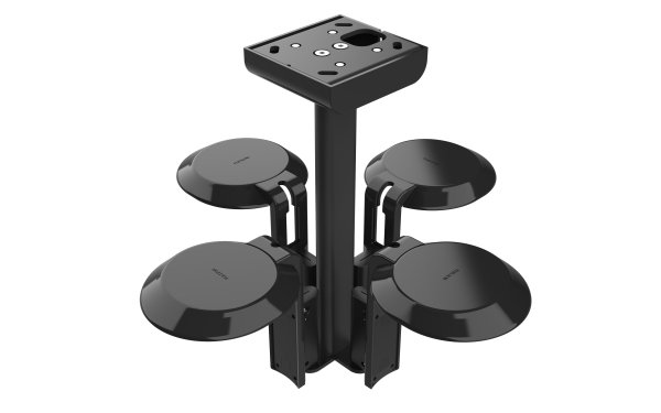 Flexson Quad Ceiling Mount For Sonos ERA 100 - Black (Each)