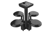 Flexson Quad Ceiling Mount For Sonos ERA 100 - Black (Each)