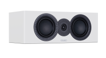 2-Way Centre Speaker With Two 5″ Bass Drivers And A 1″ Softdome Treble Unit - White