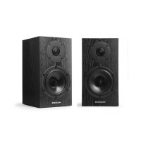 Spendor A1.2 2-Way Shelf Mount Loudspeakers, Black Oak (Pair)
