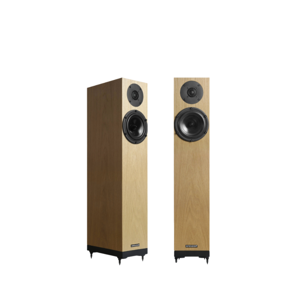Spendor A2.2 2-Way Floorstanding Loudspeaker, Oak (Pair)