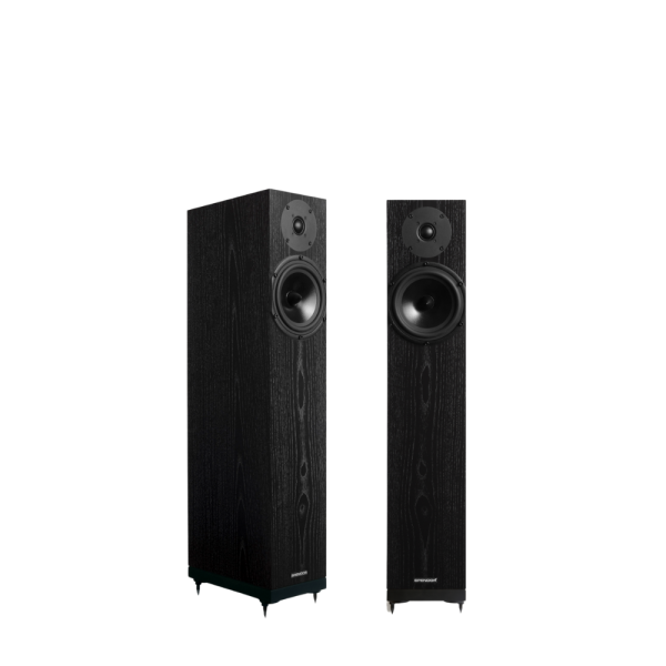 Spendor A4.2 2-Way Floorstanding Loudspeaker, Black Oak (Pair)