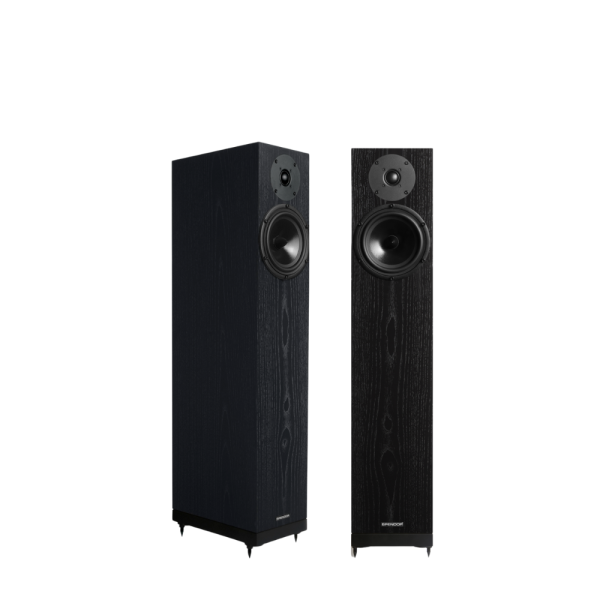 Spendor A7.2 2-Way Floorstanding Loudspeaker, Black Oak (Pair)