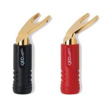 Airloc ABS Plastic Wide Spade Connector – 10 Red, 10 Black