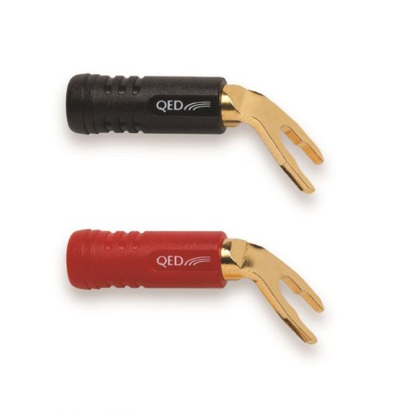 Airloc ABS Plastic Standard Spade Connector – 10 Red, 10 Black