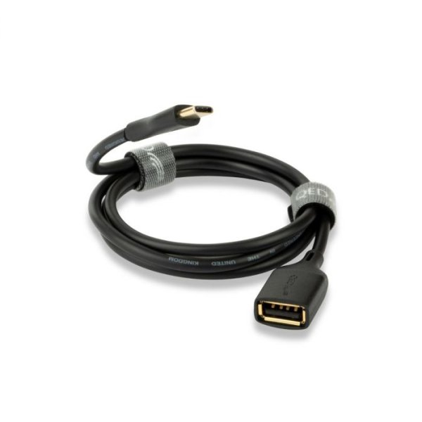 QED Connect USB C (Male) to A (Female) Adapter – 0.75m