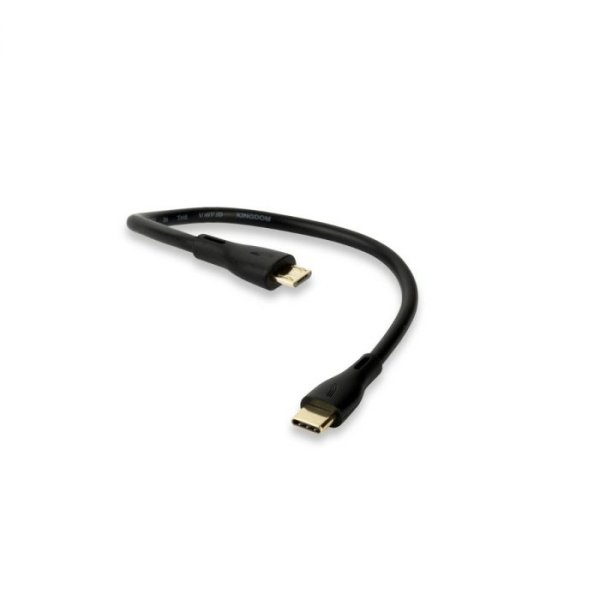 QED Connect USB C (Male) to Micro-B (Male) Cable – 0.75m