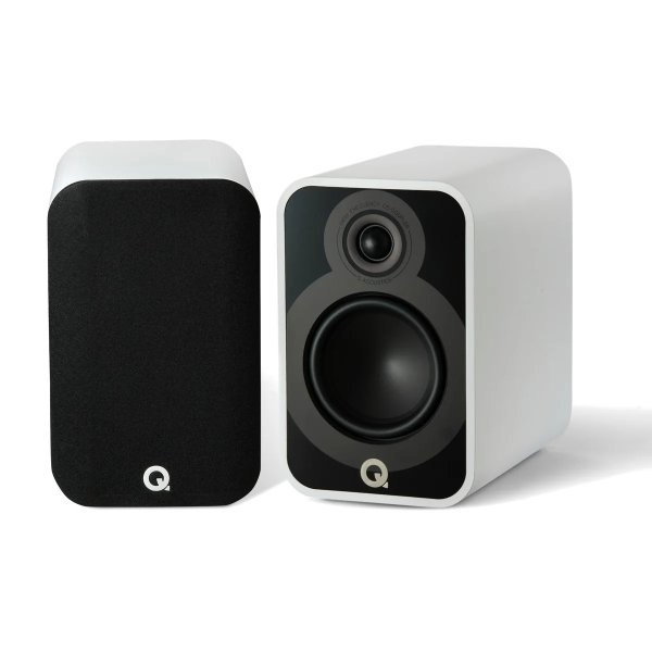 Q Acoustics 5020 Bookshelf Speakers – Satin White (Pair)