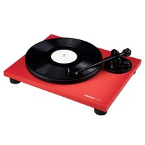 TURN2 Analogue HiFi Turntable for Audio Purists. Red