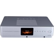 Stereo 100-Watt Network Amplifier and CD Player - Silver