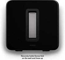 Wall Mount for Sonos Sub - Black